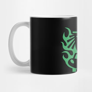 Hot Rod Halloween Witch Mug